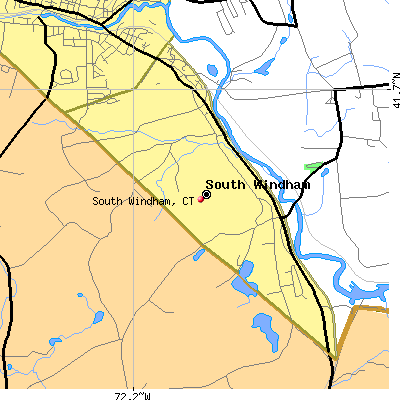 South Windham map