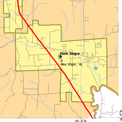New Hope map