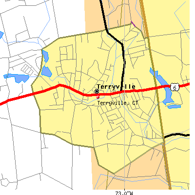 Terryville map