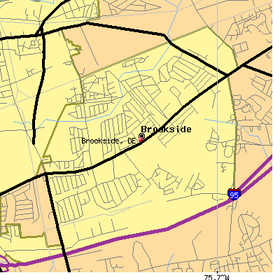 Brookside map