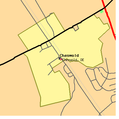Cheswold map