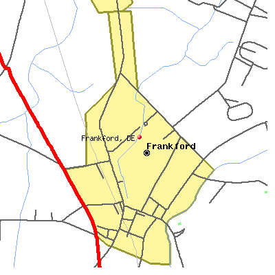 Frankford map