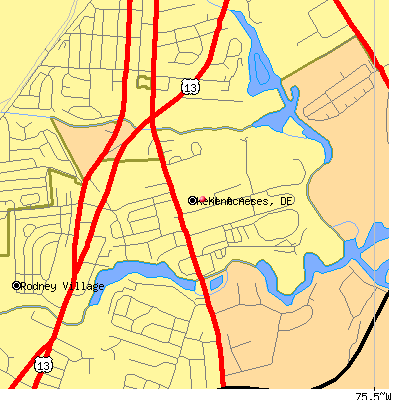 Kent Acres map