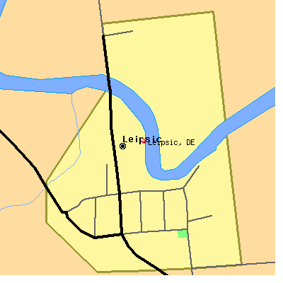 Leipsic map
