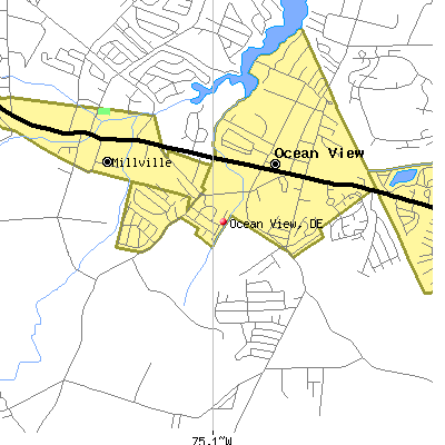 Ocean View map