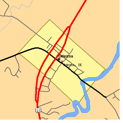 Odessa map