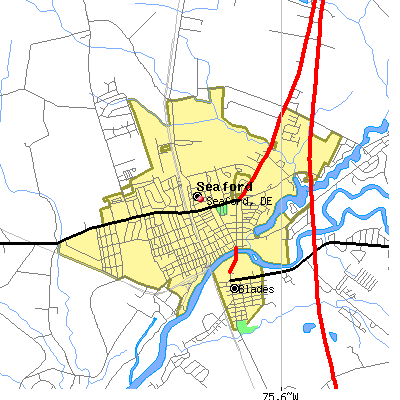 Seaford map