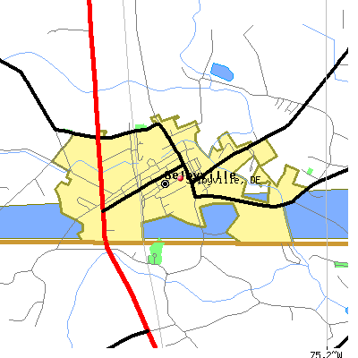 Selbyville map