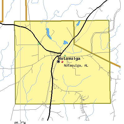 Notasulga map