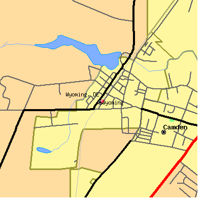 Wyoming map