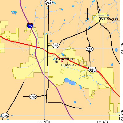 Alachua map
