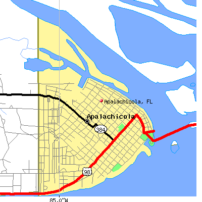 Apalachicola map