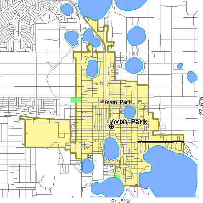 Avon Park map
