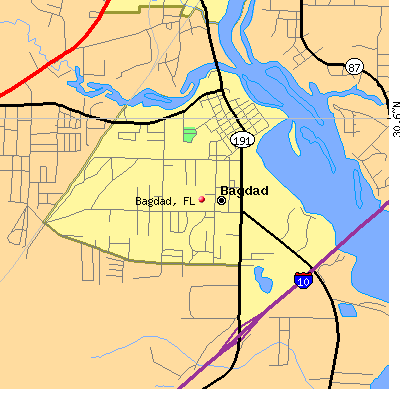 Bagdad map