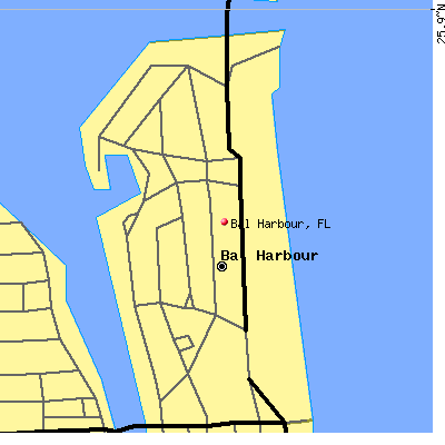 Bal Harbour map