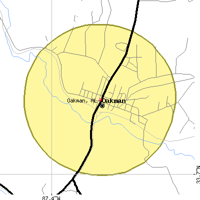 Oakman map