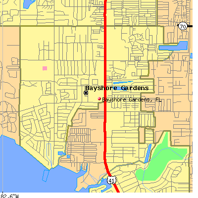 Bayshore Gardens map