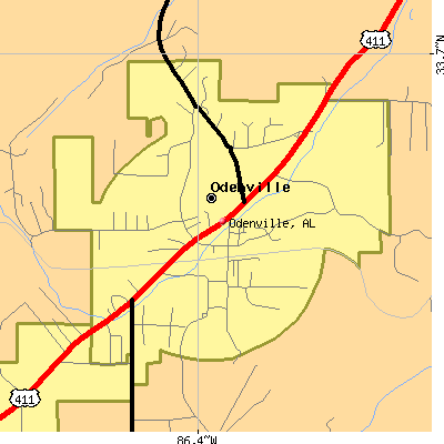 Odenville map