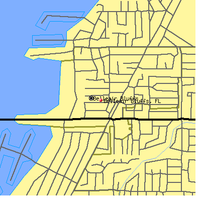 Belleair Bluffs map
