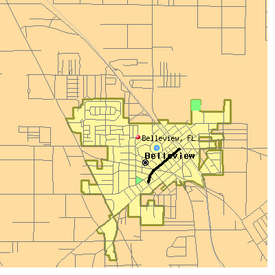 Belleview map