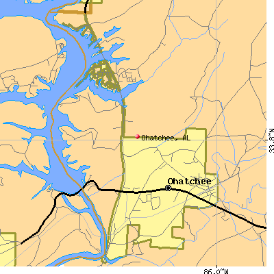 Ohatchee map