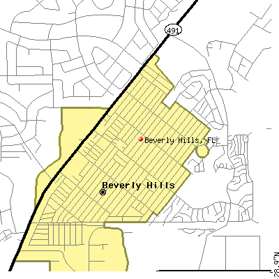 Beverly Hills map