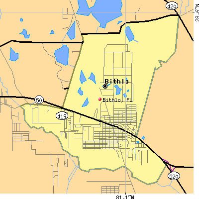Bithlo map