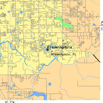 Bloomingdale map