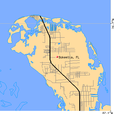 Bokeelia map