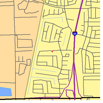 Bonnie Lock-Woodsetter North map