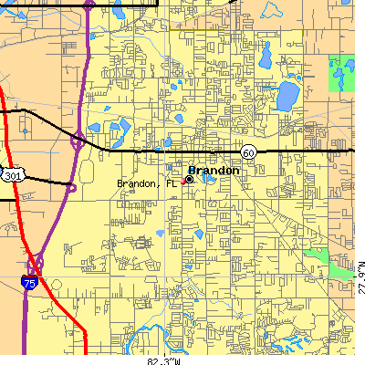 Brandon map