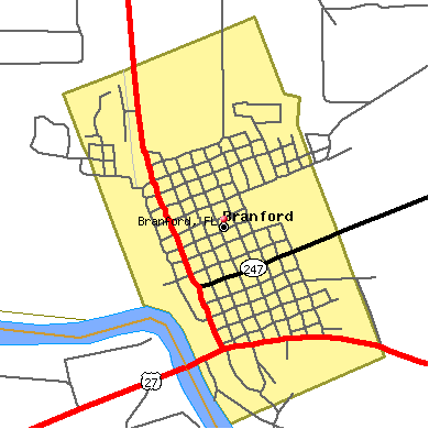 Branford map