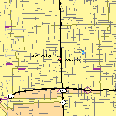 Brownsville map