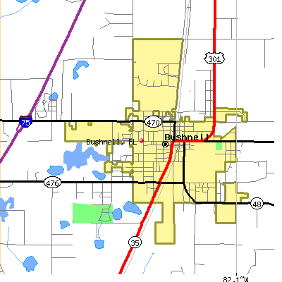 Bushnell map
