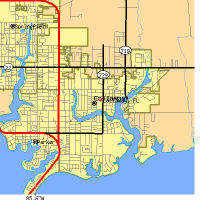 Callaway map