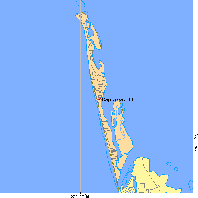 Captiva map