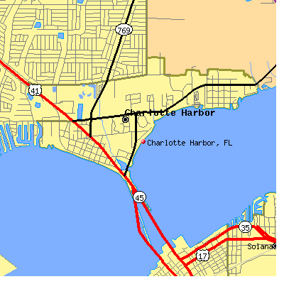 Charlotte Harbor map