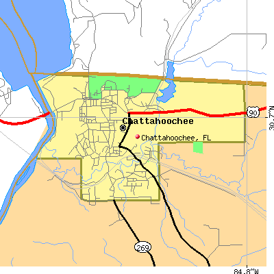 Chattahoochee map