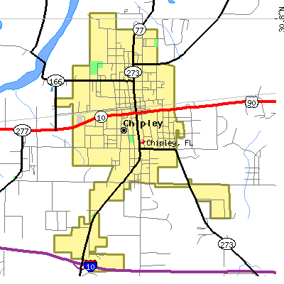 Chipley map