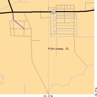 Christmas map