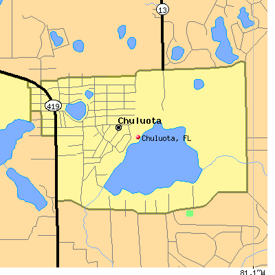 Chuluota map