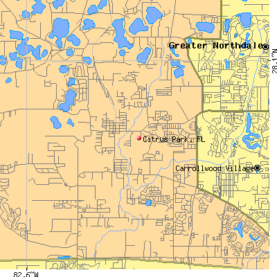 Citrus Park map