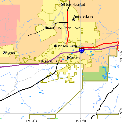 Oxford map