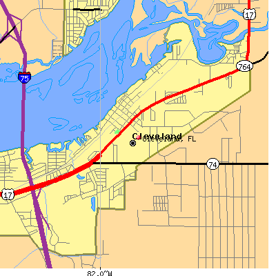 Cleveland map