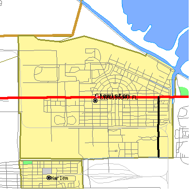 Clewiston map