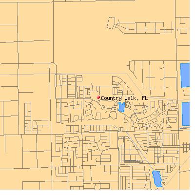 Country Walk map