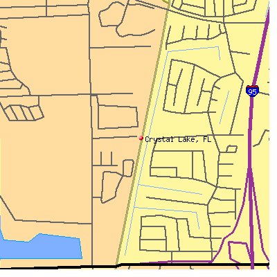 Crystal Lake map
