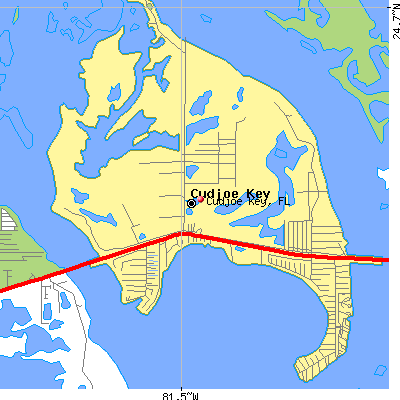 Cudjoe Key map