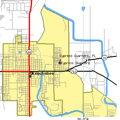 Cypress Quarters map