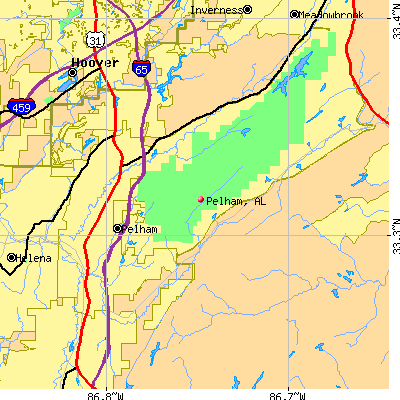 Pelham map